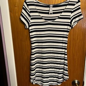 Striped long t-shirt